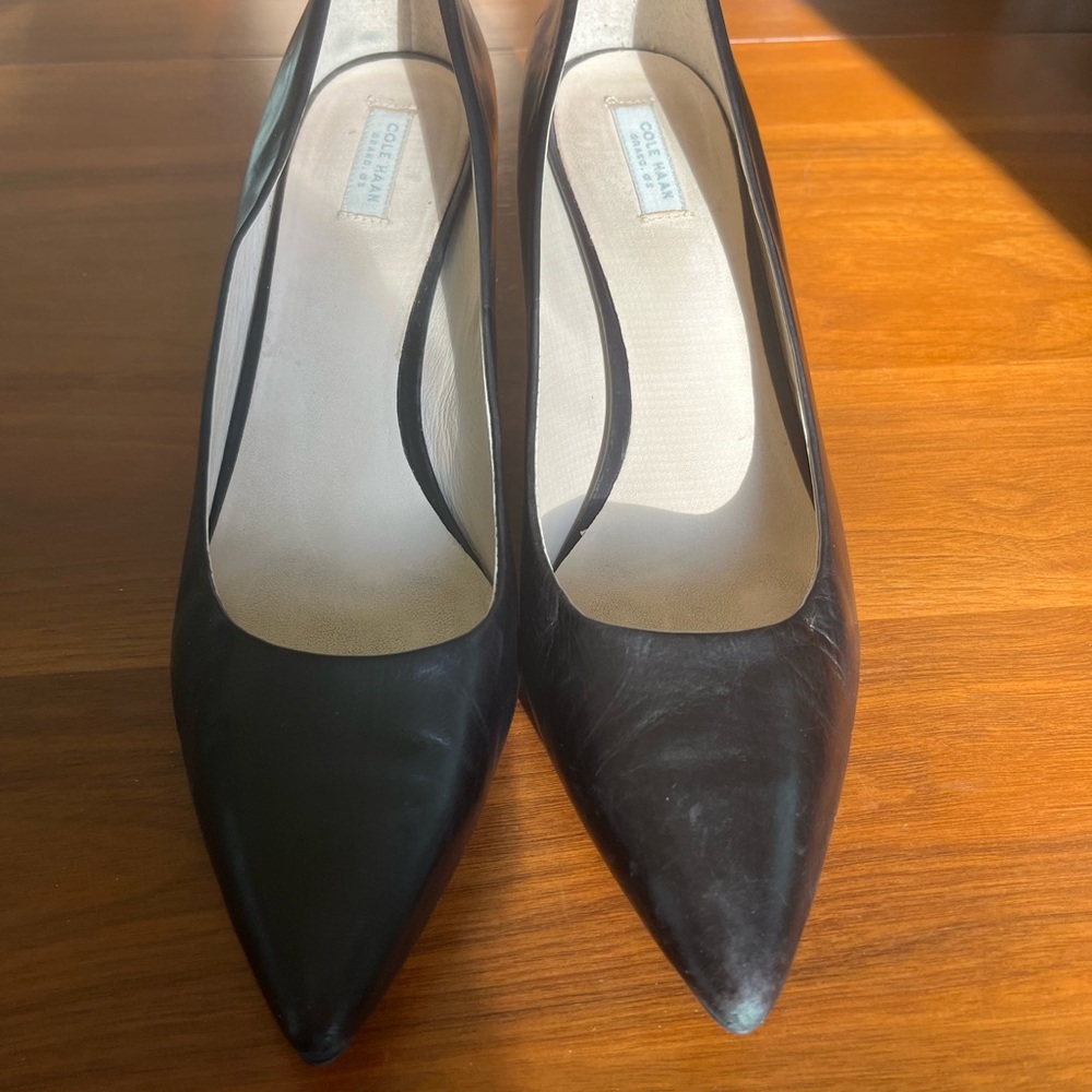 Cole Haan black heel, 8.5